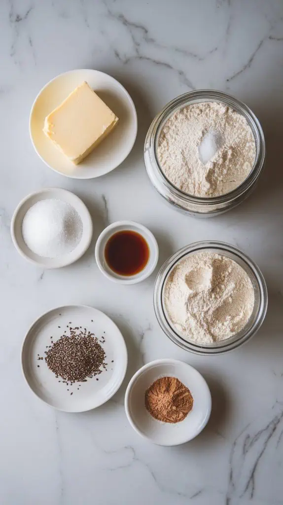 Black Sesame-Espresso Pinwheel Shortbread Cookies