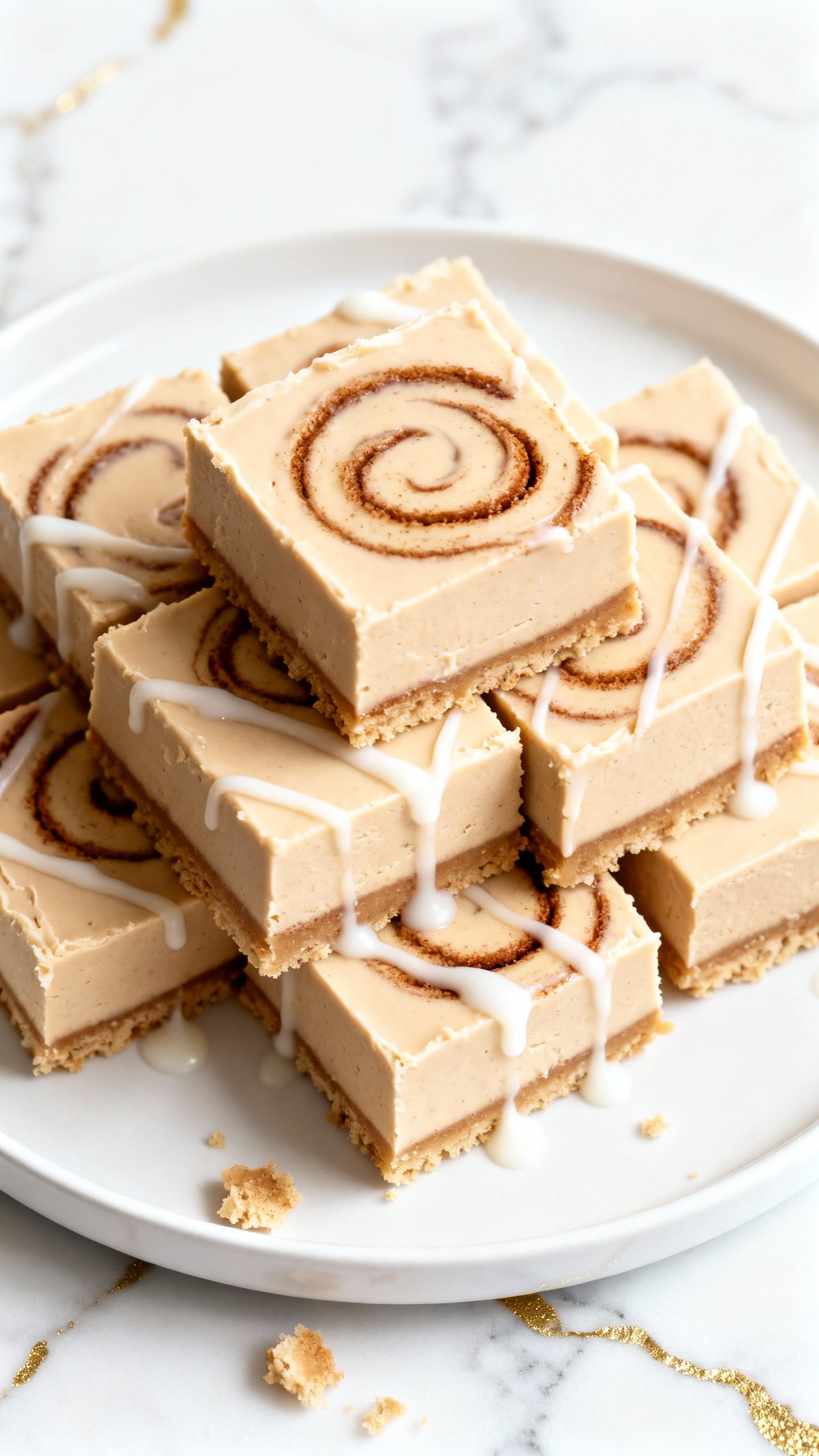 Cinnamon Roll Fudge