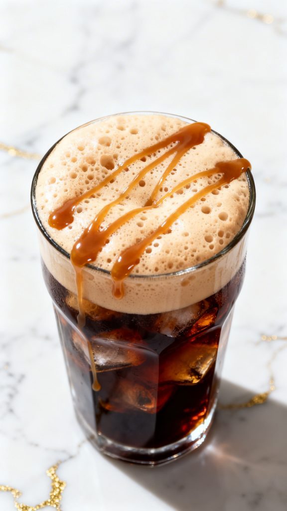 Salted Caramel Cold Foam Cold Brew