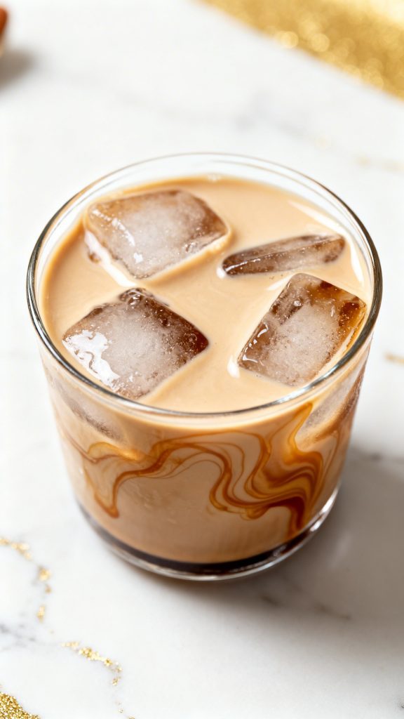 Caramel Almond Milk Iced Coffee