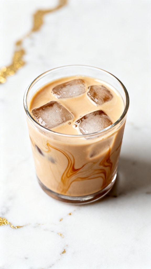 Caramel Almond Milk Iced Coffee