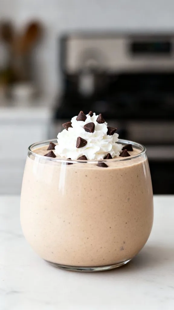 Chocolate Chip Cookie Dough Protein Shake