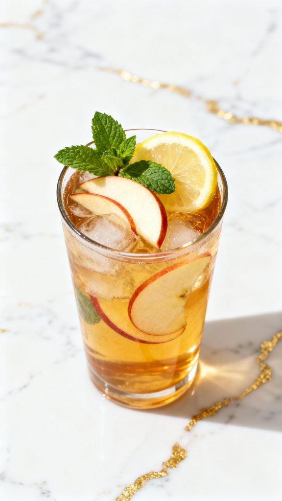 Iced Apple Green Tea