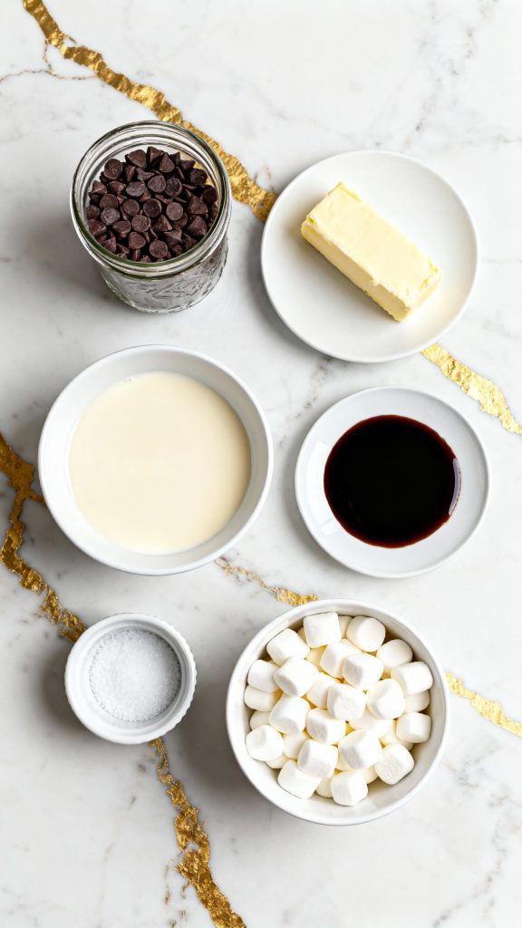 Marshmallow Swirl Fudge