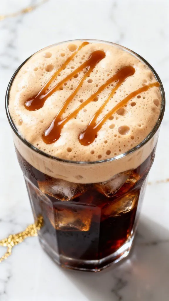 Salted Caramel Cold Foam Cold Brew