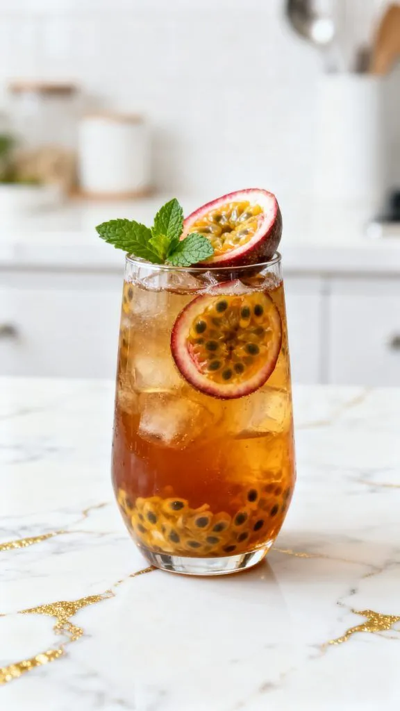 Passion Fruit Iced Tea