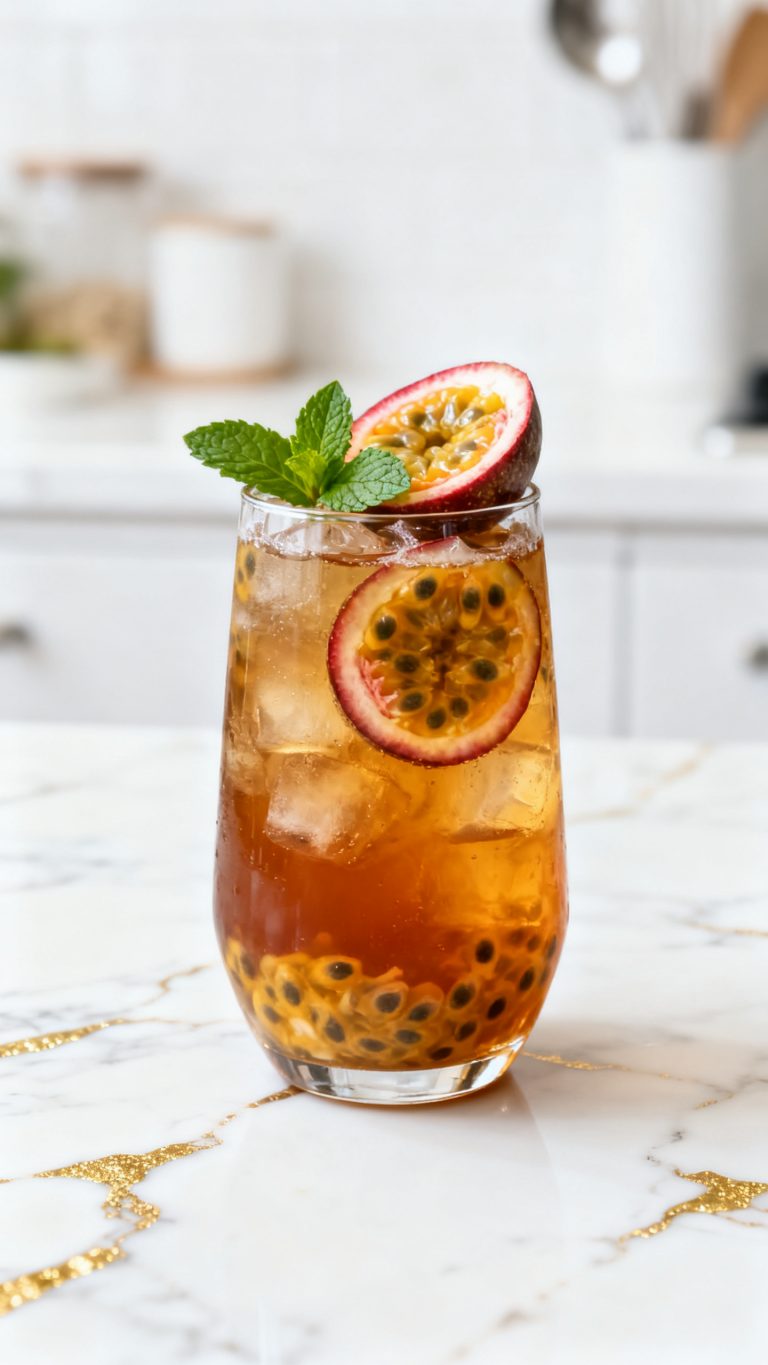 Passion Fruit Iced Tea