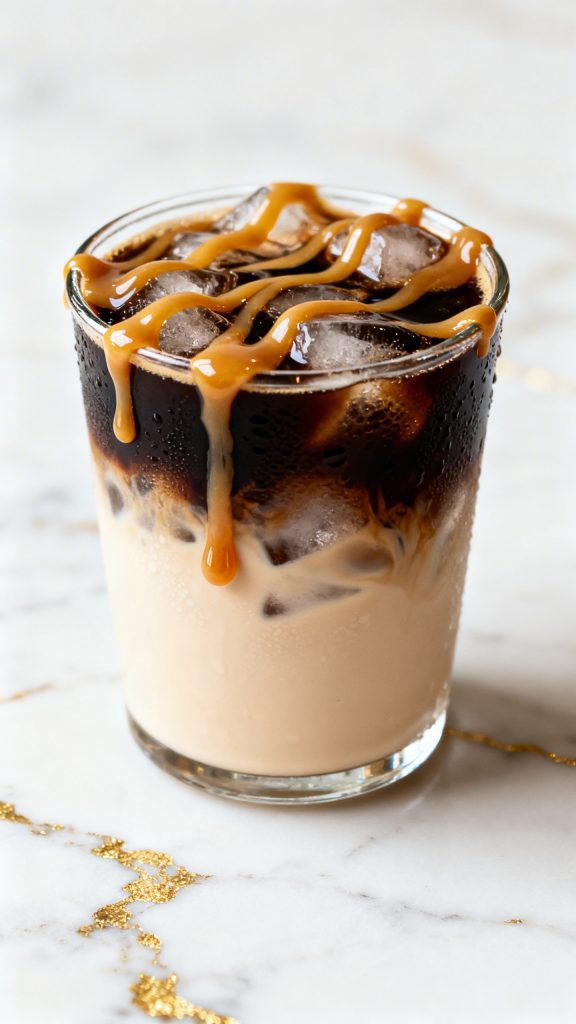Copycat Starbucks Iced Caramel Macchiato