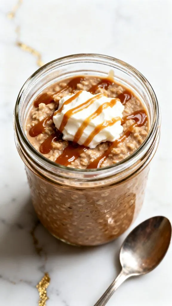 Caramel Macchiato Overnight Oats