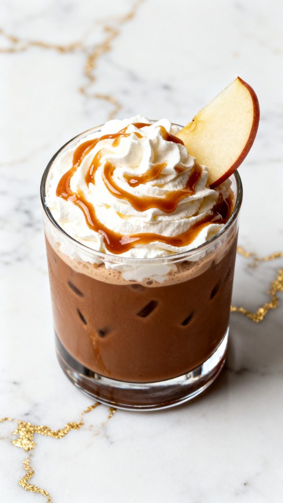 Caramel Apple Spice Iced Coffee