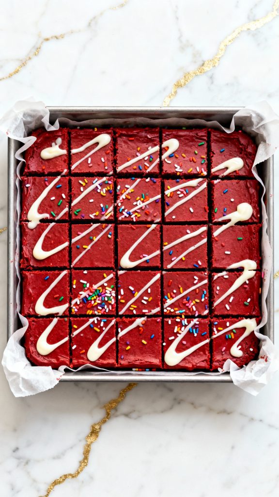 Red Velvet Fudge