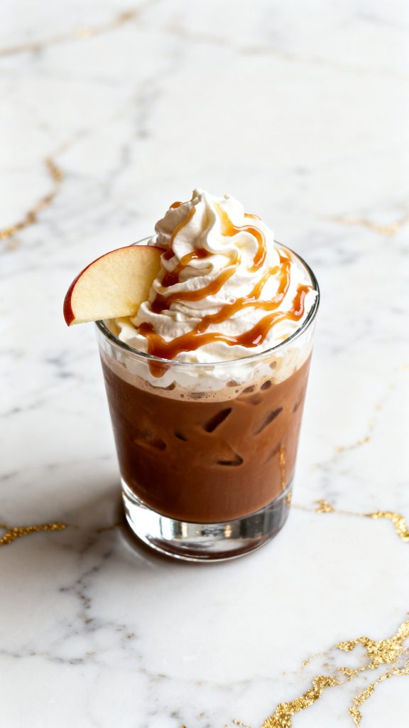 Caramel Apple Spice Iced Coffee