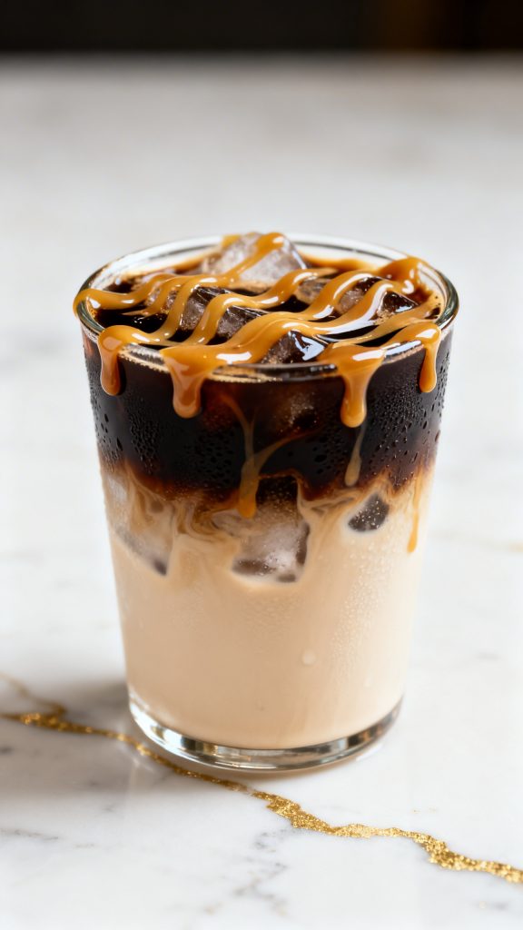 Copycat Starbucks Iced Caramel Macchiato