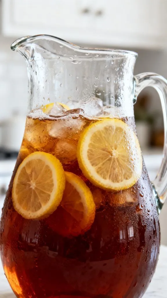 Homemade Sweet Tea (Gallon Recipe)