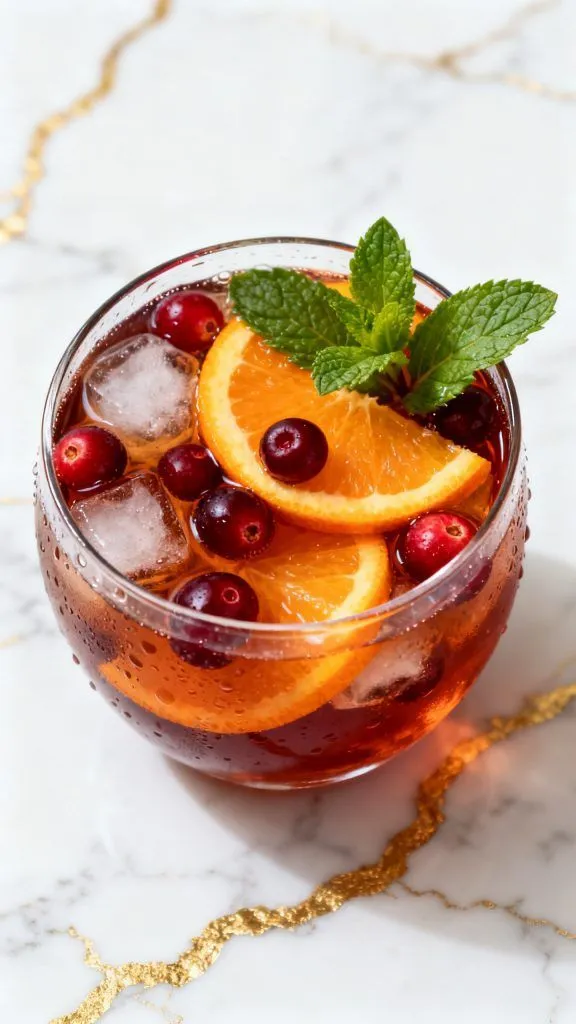 Orange Cranberry Iced Tea