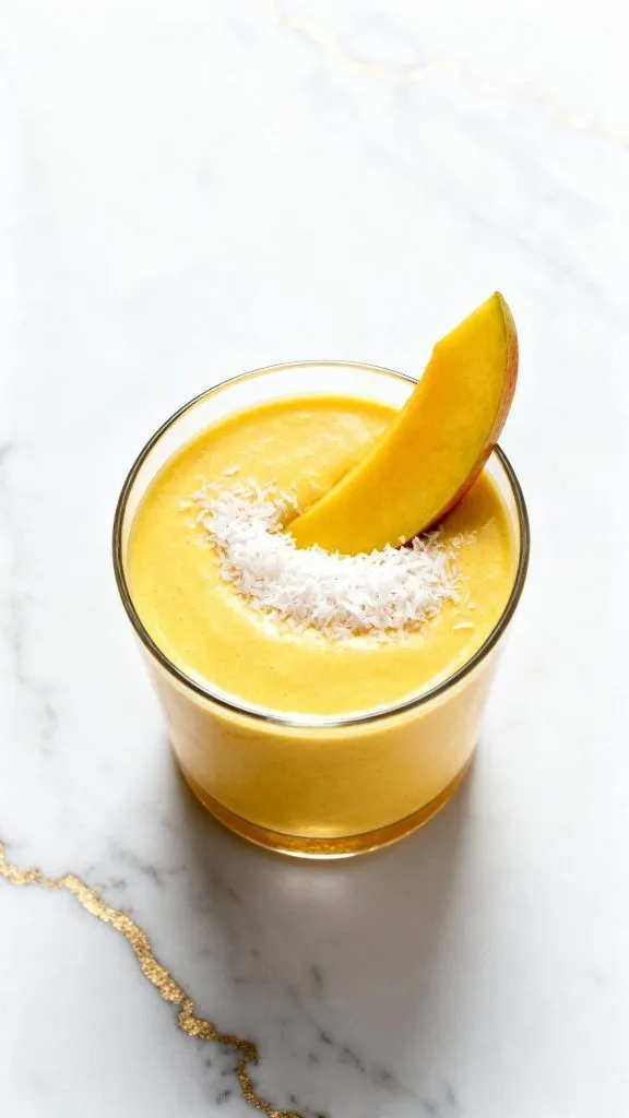 Mango Coconut Protein Shake