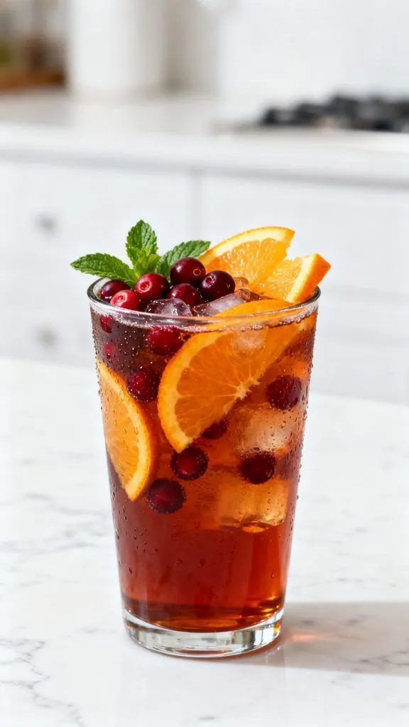 Orange Cranberry Iced Tea