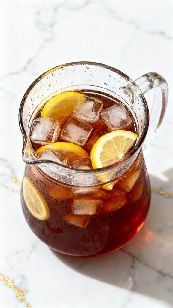 Homemade Sweet Tea (Gallon Recipe)