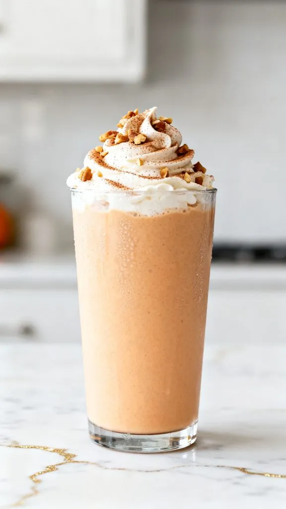 Pumpkin Spice Coffee Smoothie