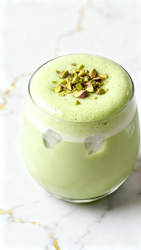 Pistachio Matcha Latte