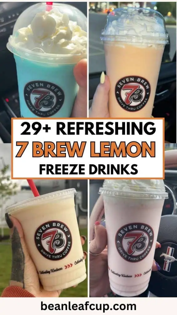7 brew lemon freeze drinks