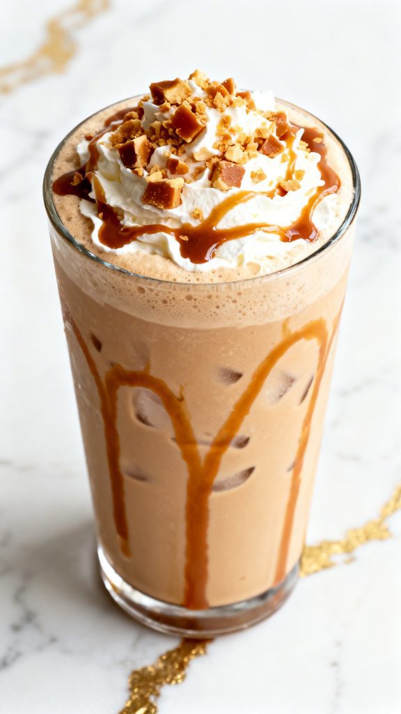Starbucks Copycat Caramel Ribbon Crunch