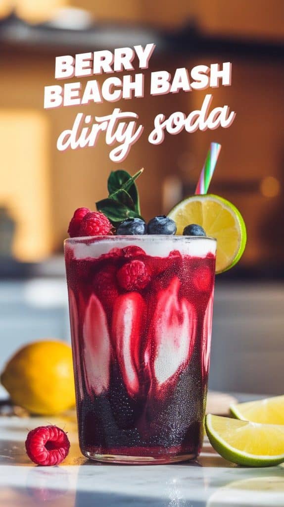 Berry Beach Bash Dirty Soda