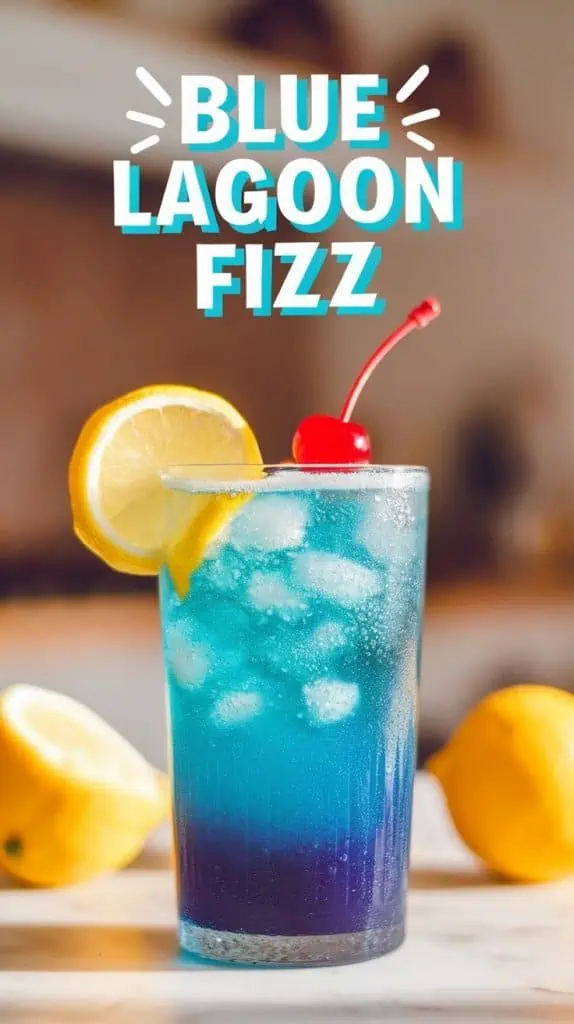 Blue Lagoon Fizz