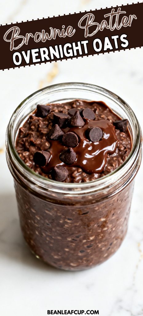 Brownie Batter Overnight Oats