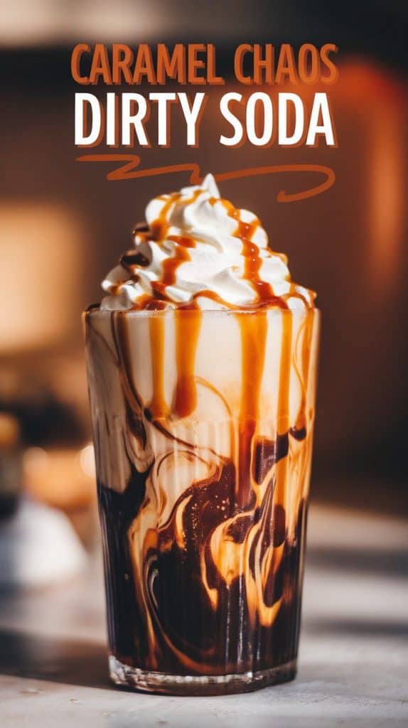 Caramel Chaos Dirty Soda