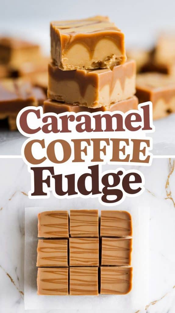 Caramel Coffee Fudge