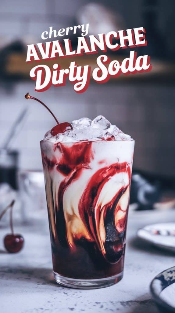 Cherry Avalanche Dirty Soda