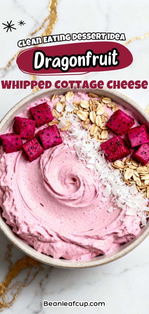 Dragonfruit Whipped Cottage Cheese