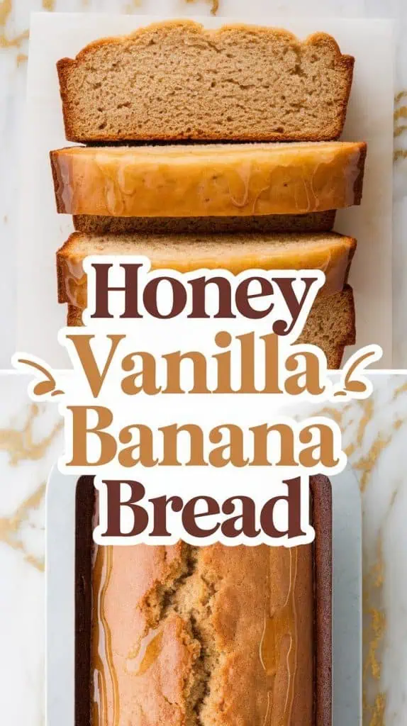 Honey Vanilla Banana Bread