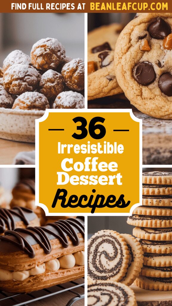 Irresistible Coffee Dessert Recipes 