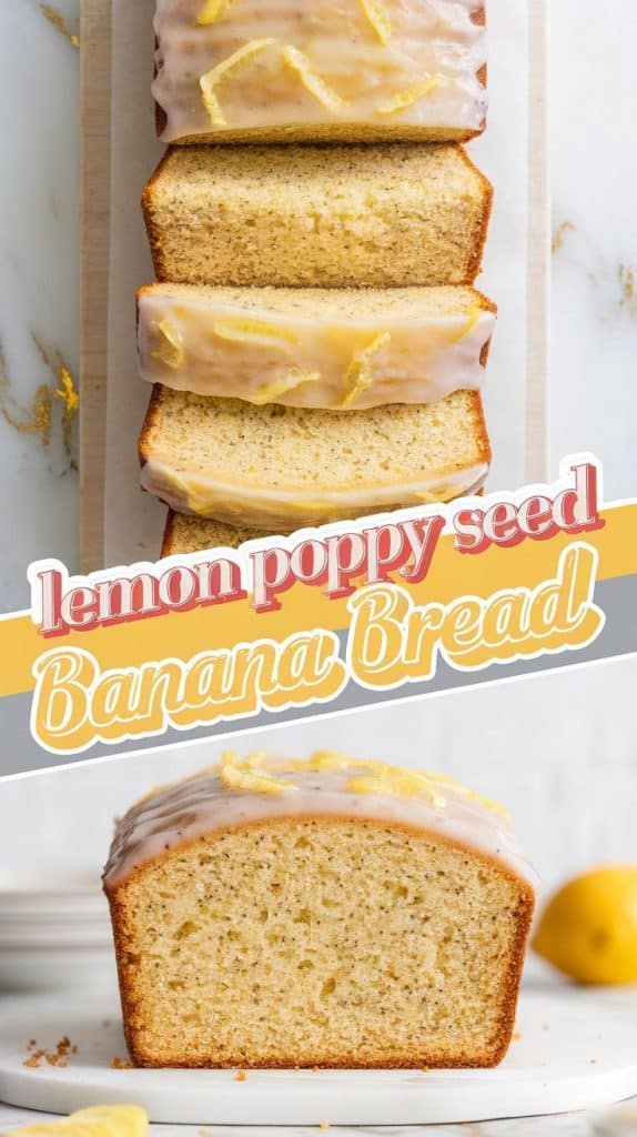 Lemon Poppy Seed Banana Bread
