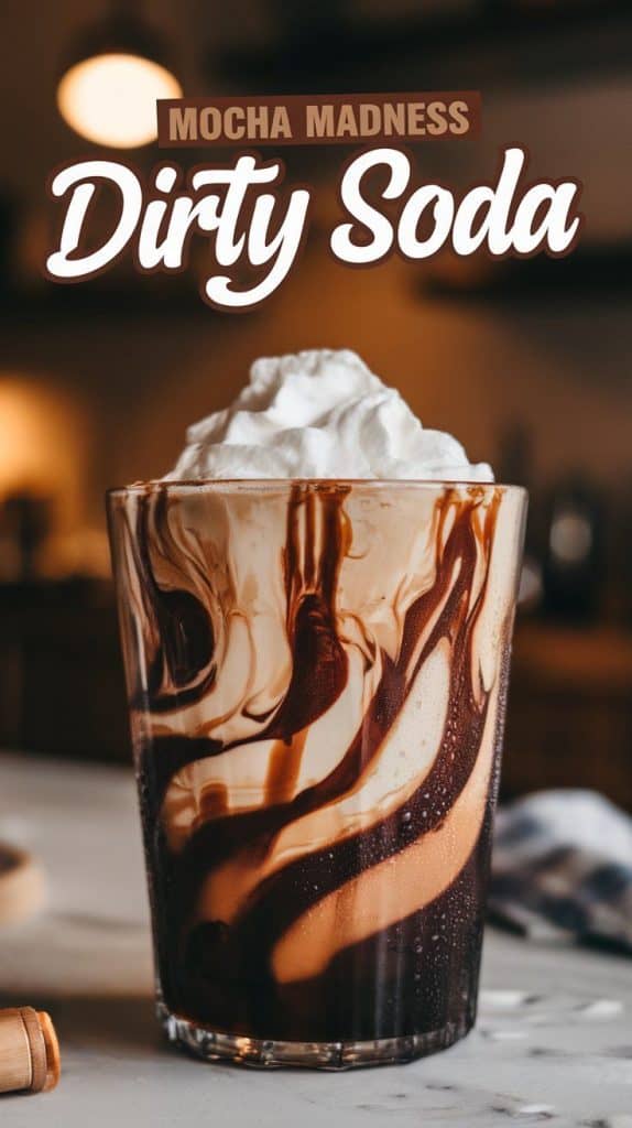 Mocha Madness Dirty Soda