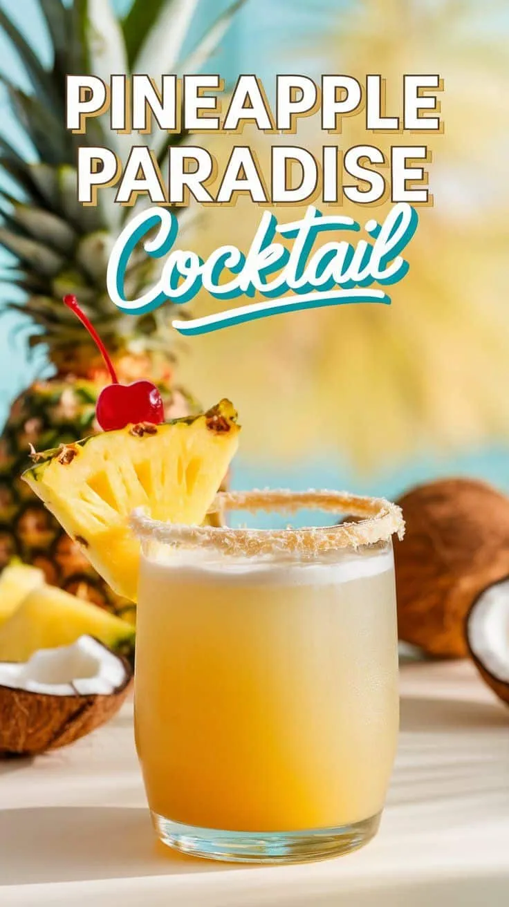 Pineapple Paradise Cocktail ๐๐น - Gabi Health