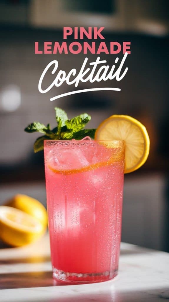 Pink Lemonade Cocktail