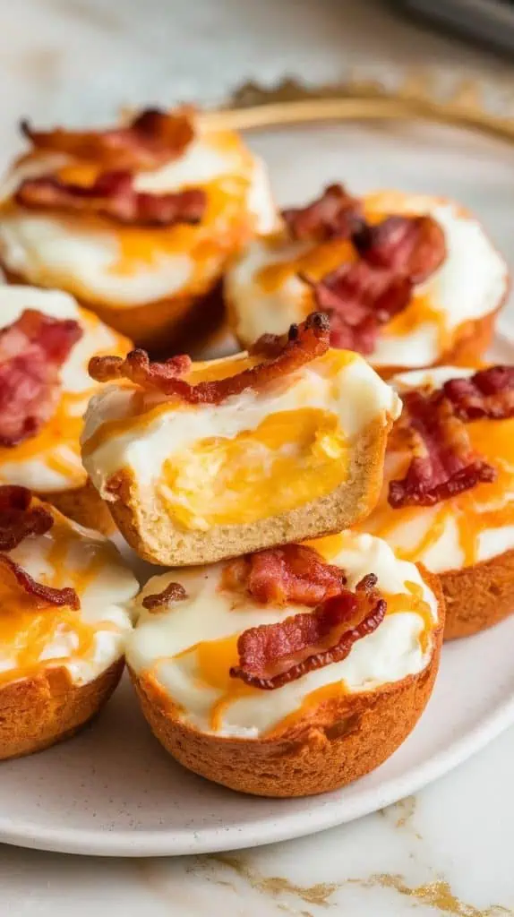 Starbucks Copycat Bacon & Gruyère Egg Bites