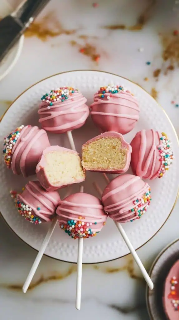 Starbucks Copycat Birthday Cake Pop
