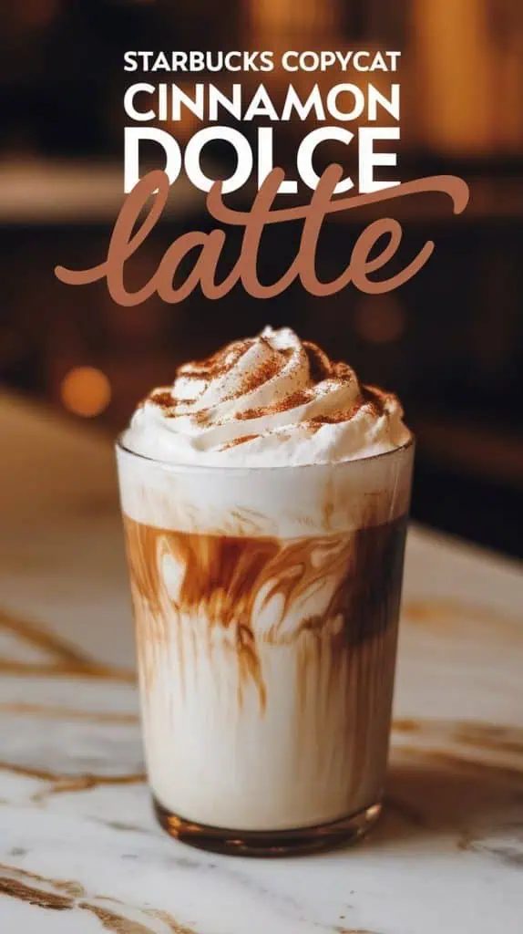 Starbucks Copycat Cinnamon Dolce Latte
