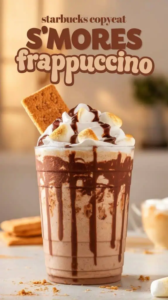 Starbucks Copycat S'mores Frappuccino