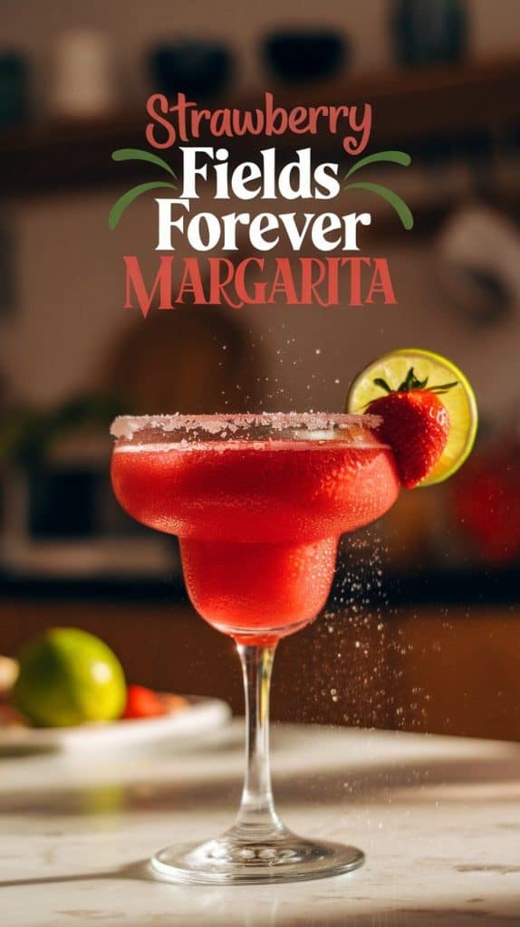 Strawberry Fields Forever Margarita