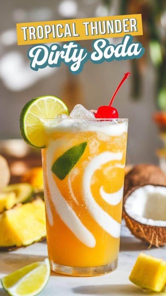 Tropical Thunder Dirty Soda