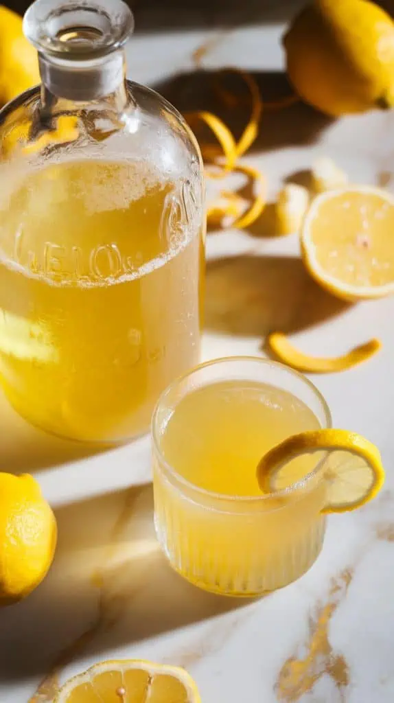 Homemade Limoncello
