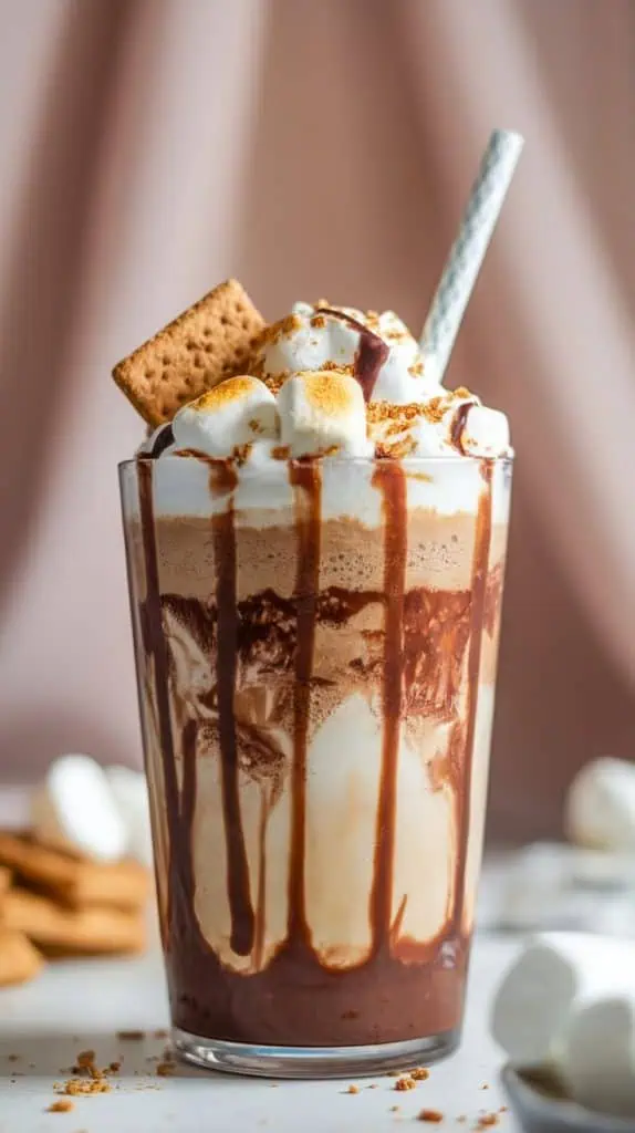 Starbucks Copycat S'mores Frappuccino
