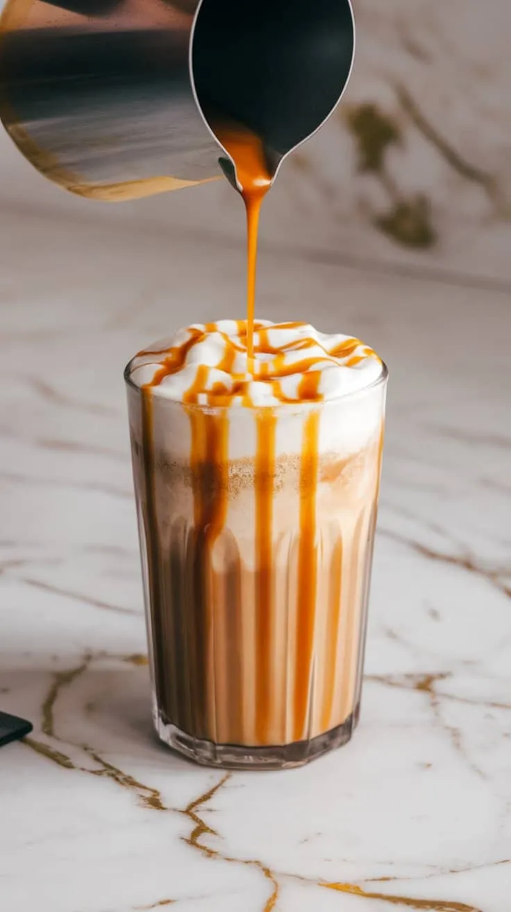 Starbucks Copycat Caramel Ribbon Crunch