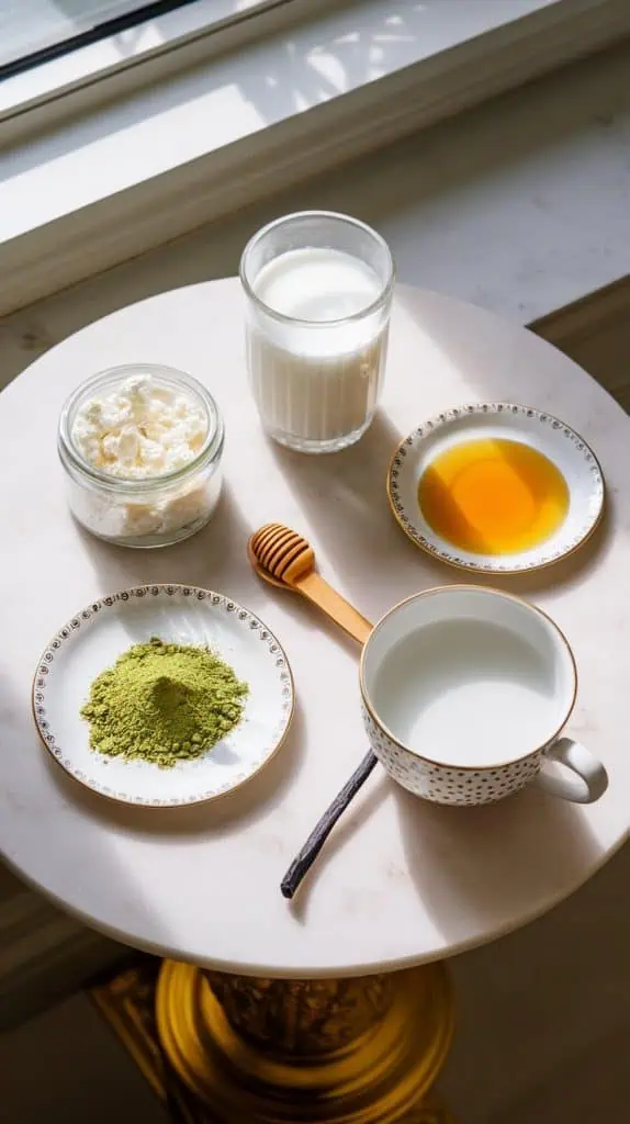 Cottage Cheese Matcha Latte