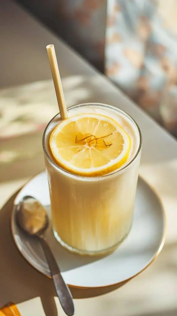 Cottage Cheese Lemonade Frosty